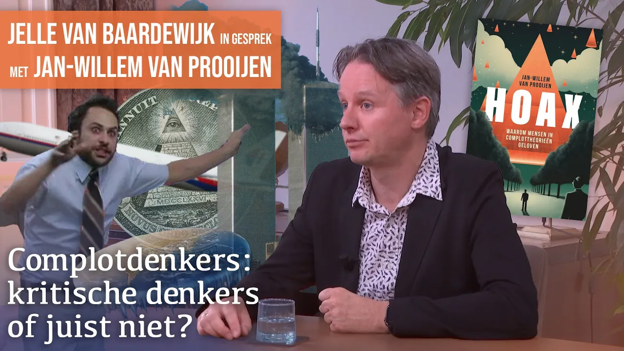 Omvolking, 9-11, lablek, platte aarde: allemaal complottheorieën? #1620 met Jan Willem van Prooijen