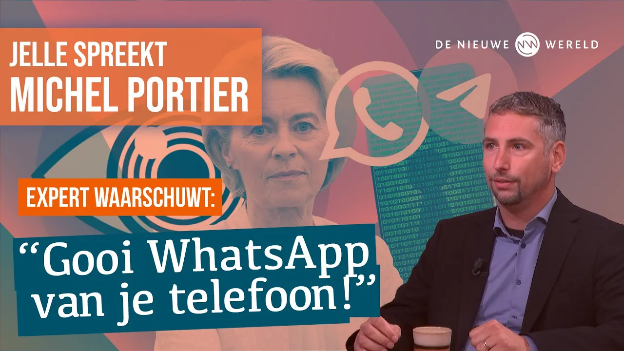 Nieuwe EU-wetgeving op komst: leest de EU straks mee op jouw telefoon? | #1718 Michel Portier