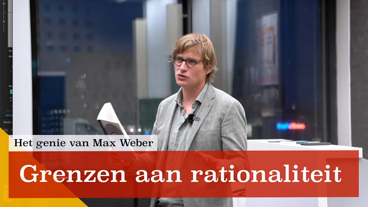 Het genie van Max Weber | Hoorcollege Jelle van Baardewijk