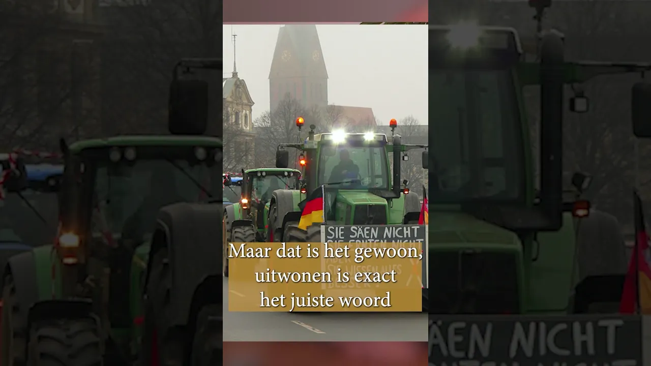 "Agrarische sector wordt uitgewoond"
