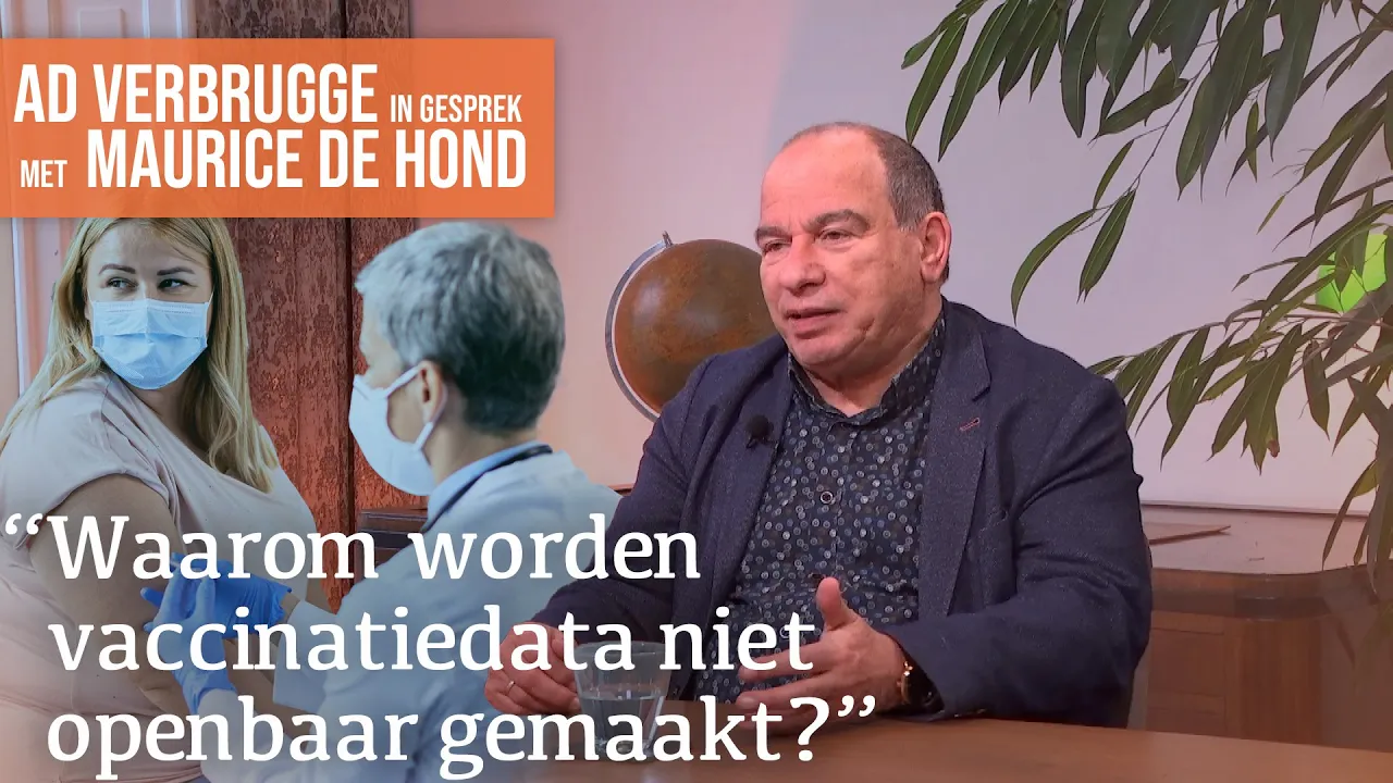 Het vaccin als levenselixer en het 'gezonde gevaccineerde-effect' | Gesprek Maurice de Hond