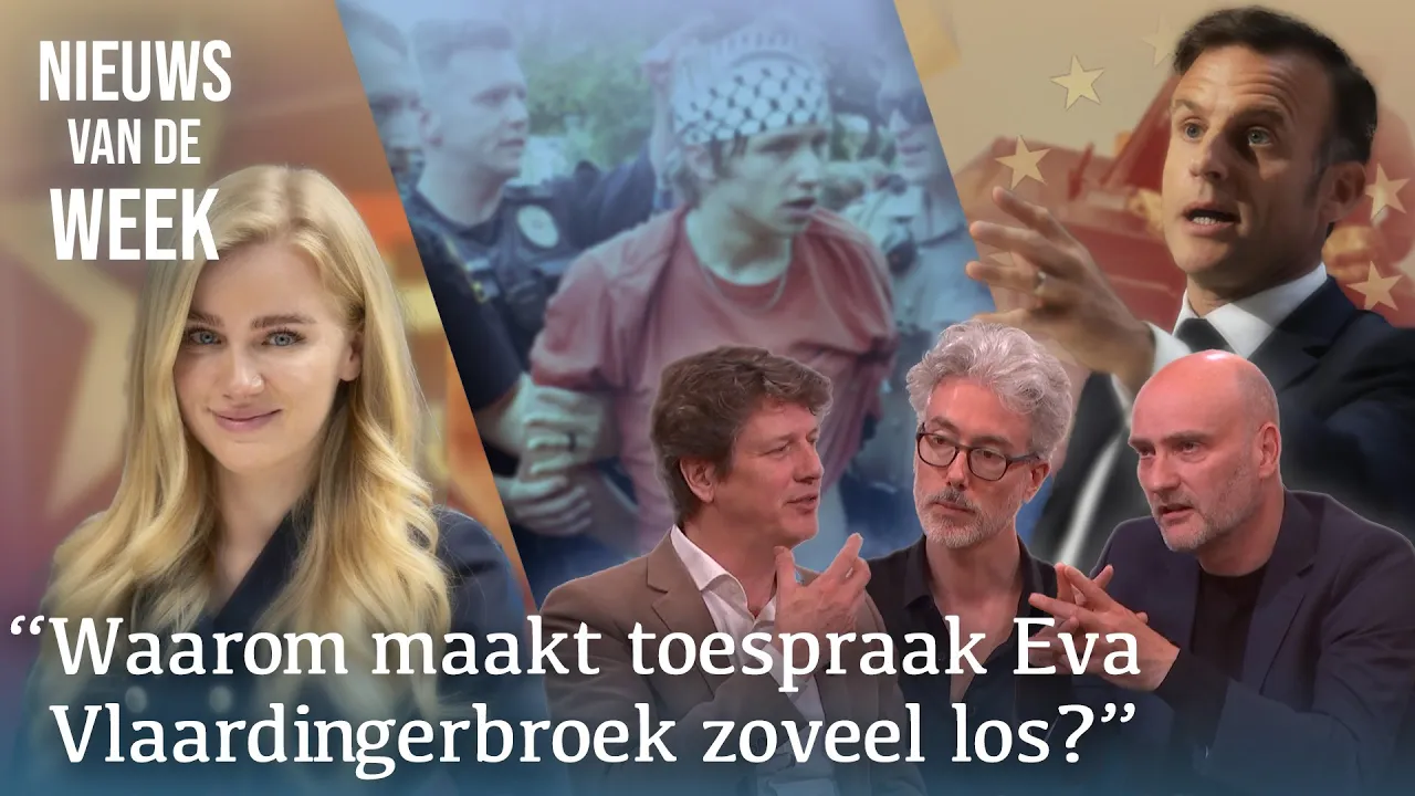 Eva Vlaardingerbroek, pro-Palestina demonstraties, EU-verkiezingen e.m. | Nieuws van de Week