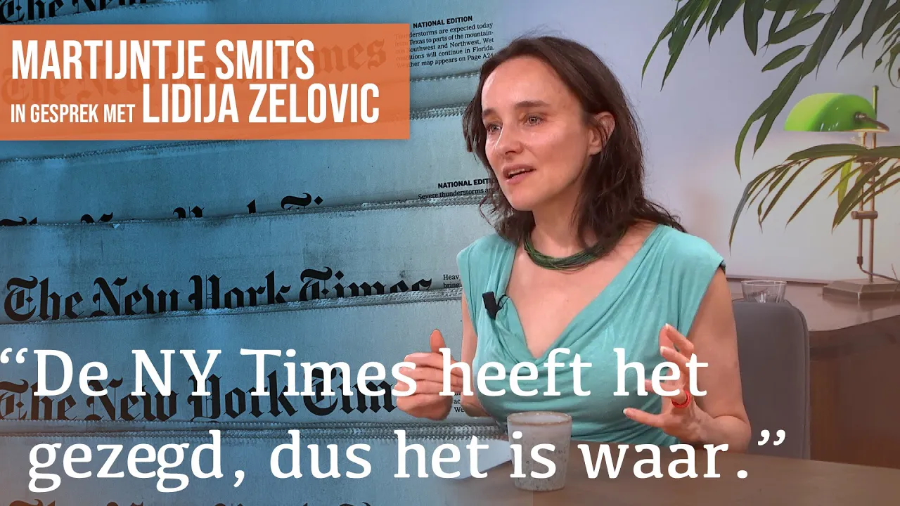 Mediamanipulatie in oorlogstijd | Een gesprek met Lidija Zelovic