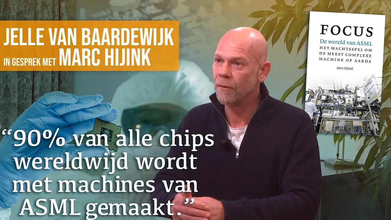 ASML, blackbox uit Veldhoven in geopolitiek krachtenveld | Gesprek met Marc Hijink