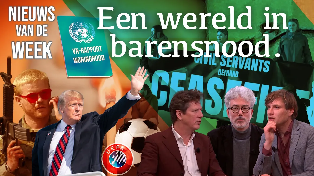 Ambtenarenstaking, schorsing FvD, Oekraïne, Trump, immigratie, Super League | Nieuws v/d Week