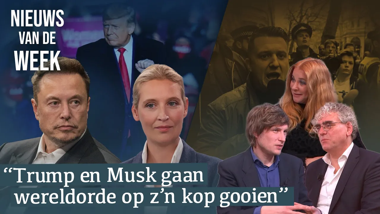 Trump, Musk, Weidel, Tommy Robinson, Soros, Tate, Demi Moore en meer | #1825 Nieuws van de Week