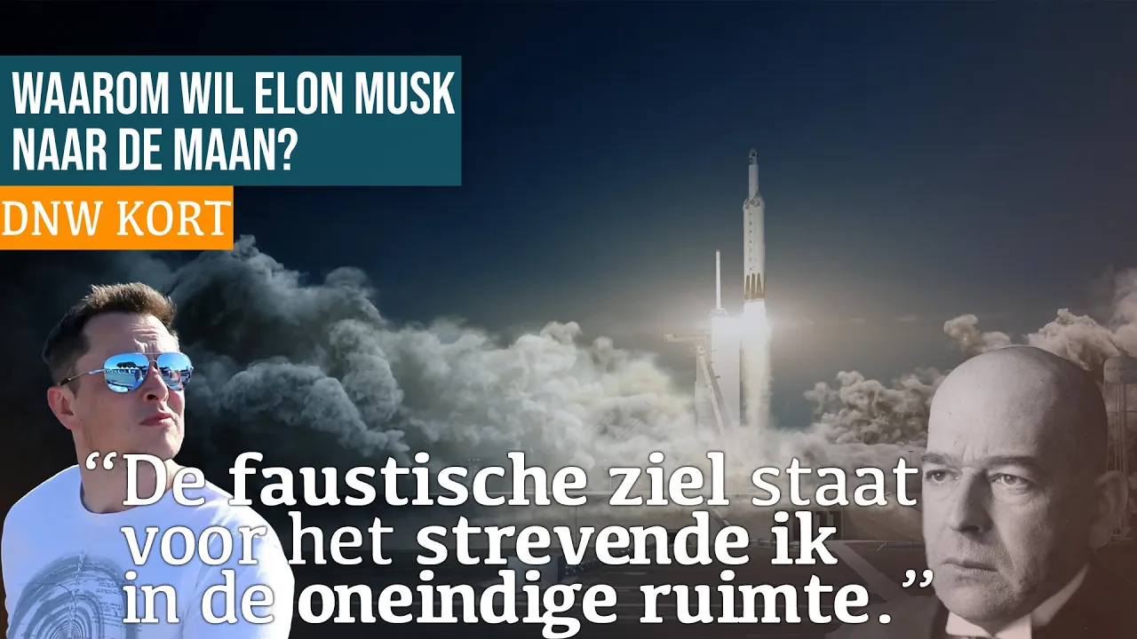 Waarom wil Elon Musk naar de maan? | DNW Kort