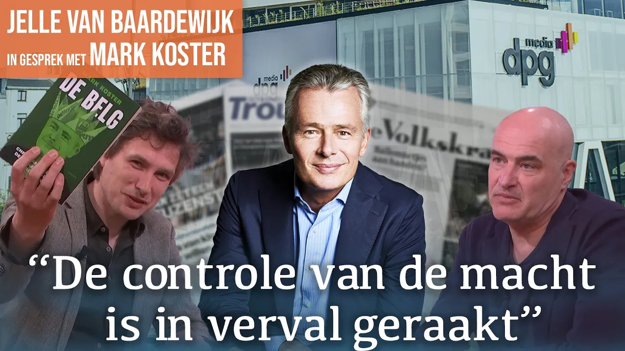 Belg eist dat mainstream media mainstream blijft | Gesprek met Mark Koster