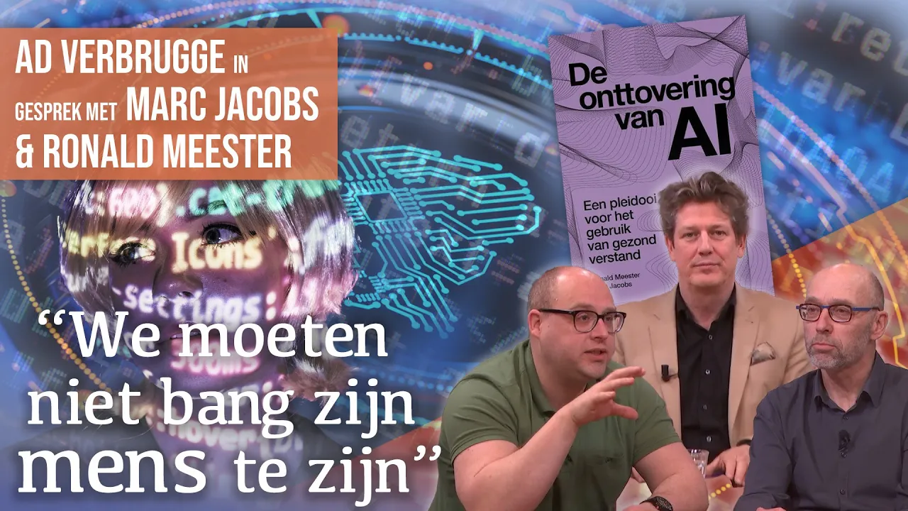 AI is geen magie | Gesprek met Ronald Meester en Marc Jacobs