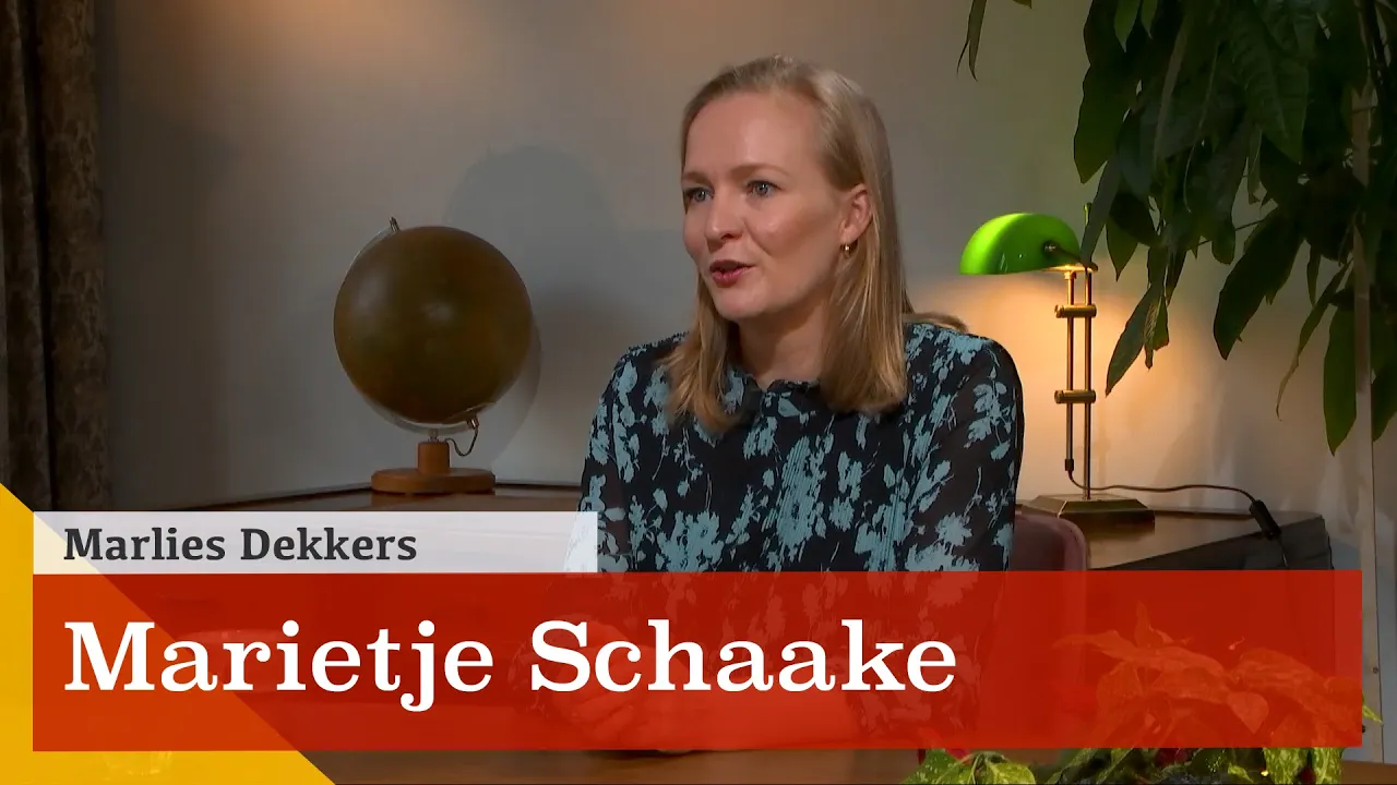De bizarre week van big tech. Een gesprek met Marietje Schaake