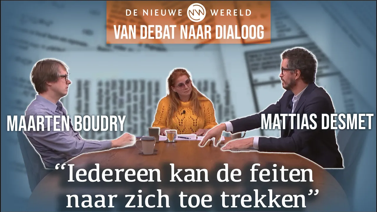Mattias Desmet en Maarten Boudry ronde 2: van debat naar dialoog