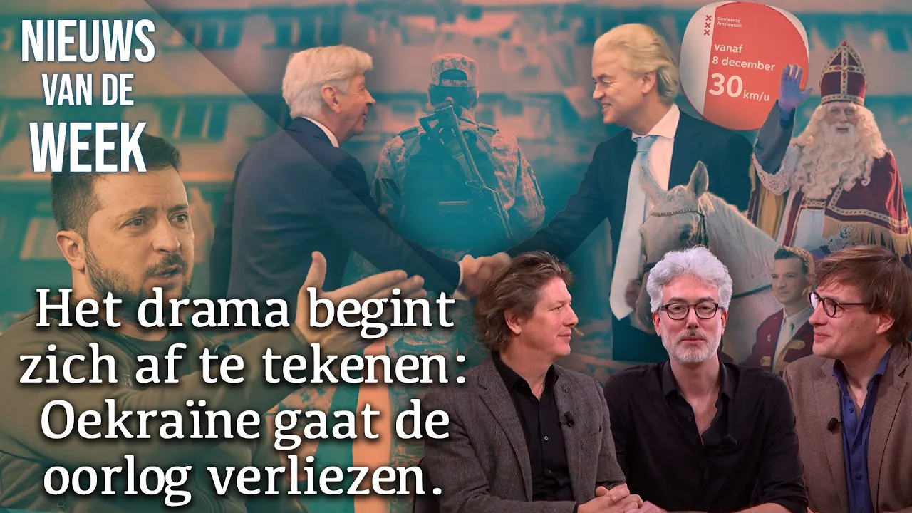 Sinterklaas, formatie, rechtse kiezersrevolte in Europa, Oekraïne en meer | Nieuws v/d Week