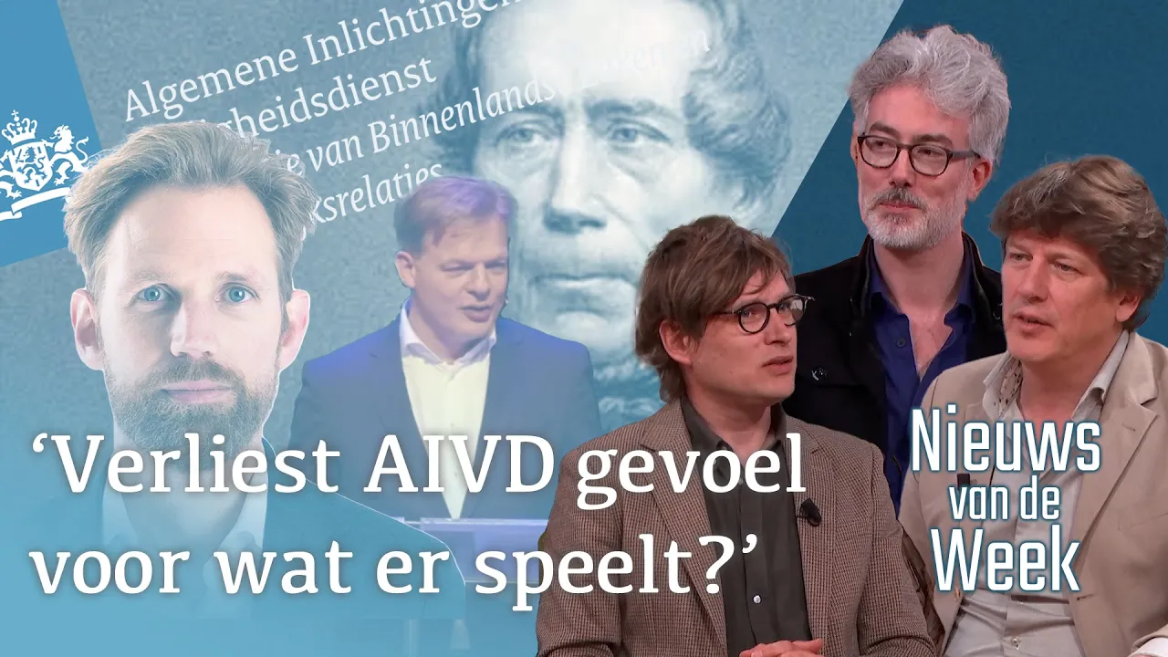 Karaktermoord Wiersma. Kritiek van AIVD. Thorbecke | Nieuws van de Week