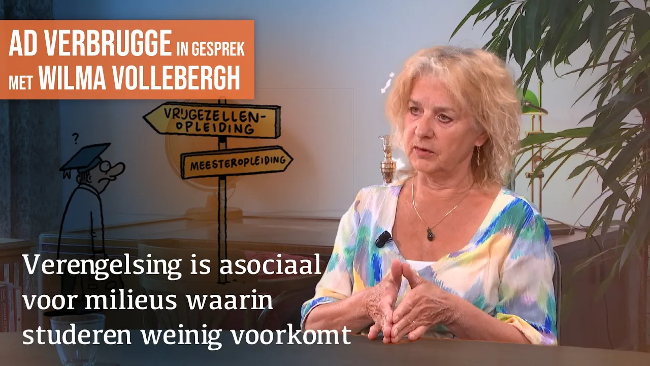Universiteit raakt losgezongen van samenleving door verengelsing | Gesprek met W. Vollebergh