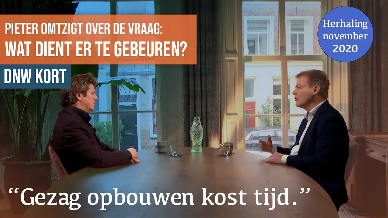 Pieter Omtzigt met Ad Verbrugge (november 2020) | DNW Kort