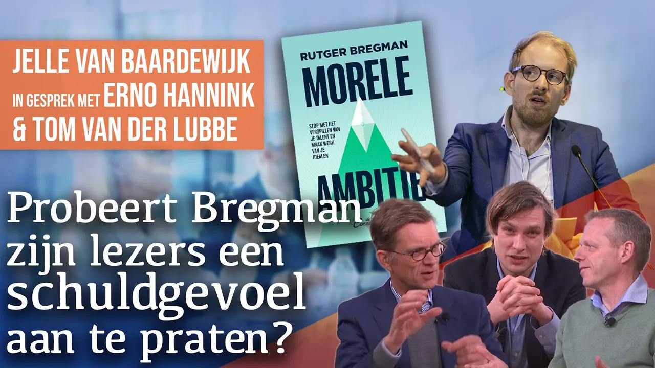 Rutger Bregman contra de businesscoaches | Gesprek met Tom van der Lubbe & Erno Hannink