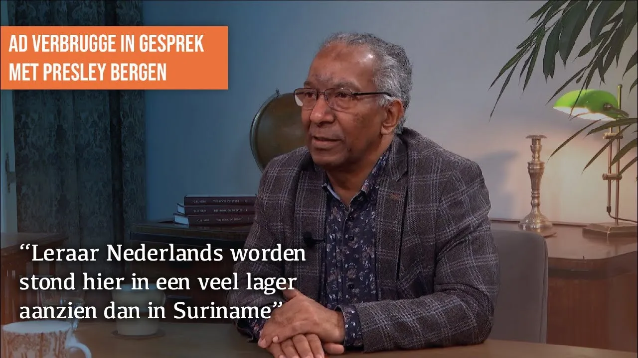 Onbegrijpelijk hoe Nederland zijn eigen taal verwaarloost | Gesprek met Presley Bergen