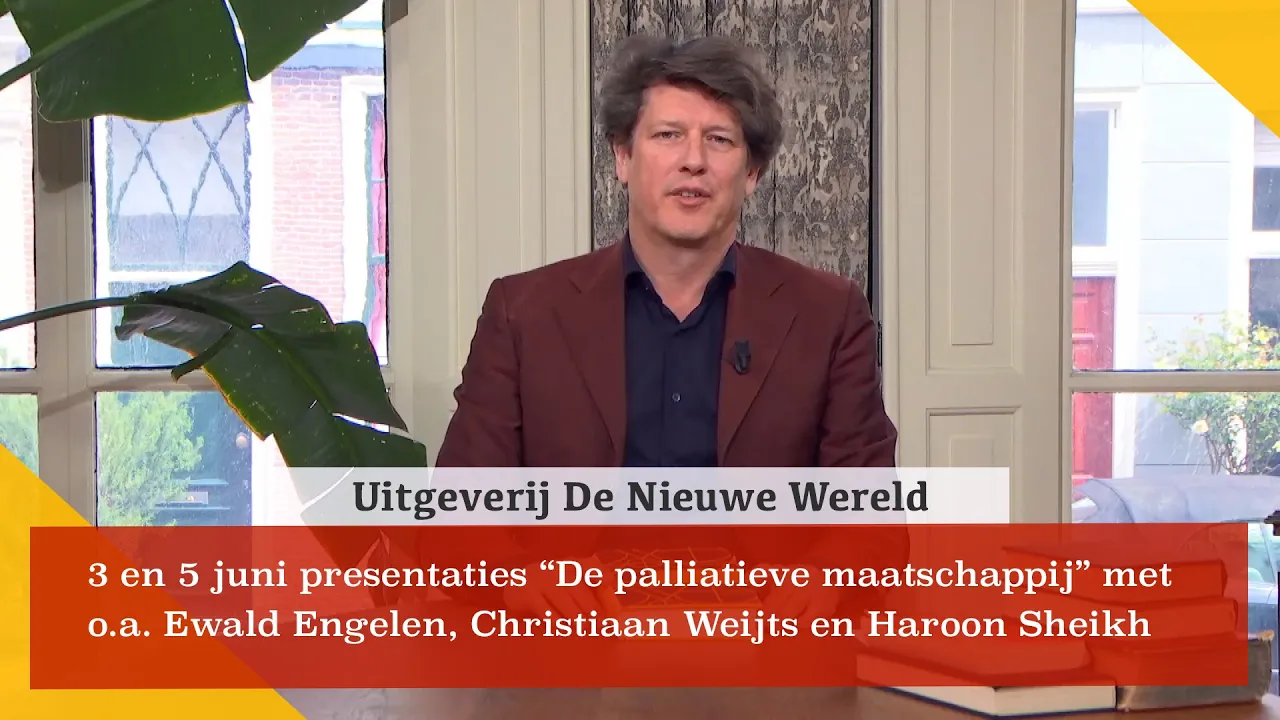 Meld je aan! Presentaties 'De Palliatieve Maatschappij' op 3 en 5 juni