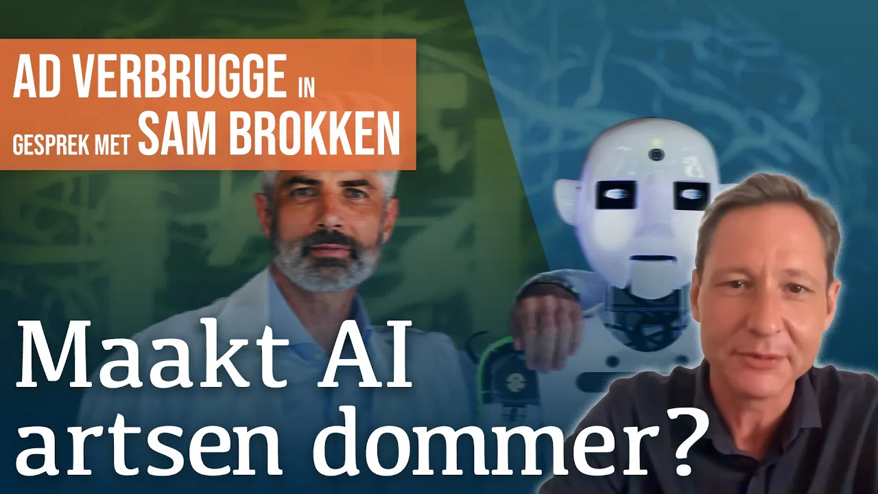 Zijn we afhankelijk gemaakt van de geneeskunde en wat welke rol speelt AI? | #1703 Sam Brokken