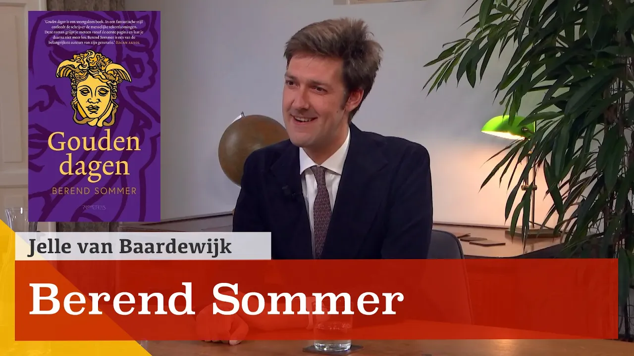 De strijd van de moderne man met zijn omgeving. Gesprek over de nieuwe roman van Berend Sommer