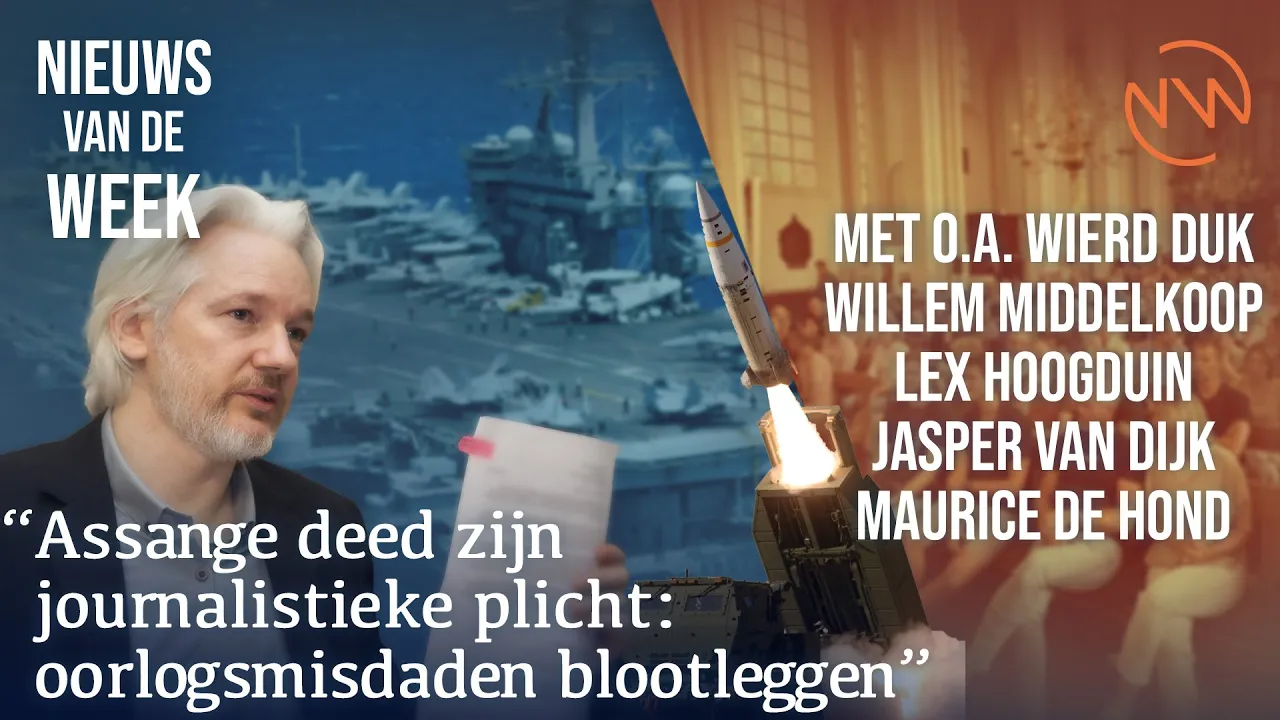 Europa tussen twee vuren: VS & China, vrijlating Assange, verslaving e.m. | #1628 Nieuws van de Week