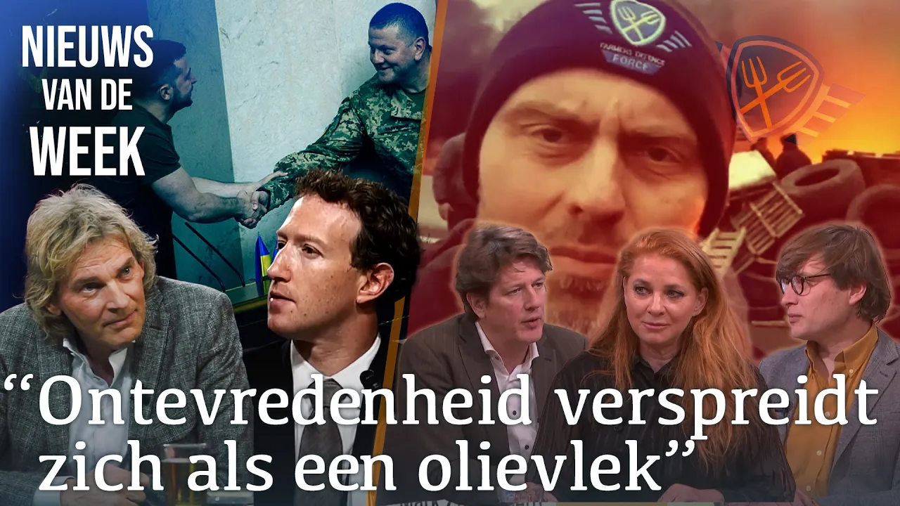 Onrust onder boeren, grensoverschrijdend gedrag bij publieke omroep en meer | Nieuws v/d Week