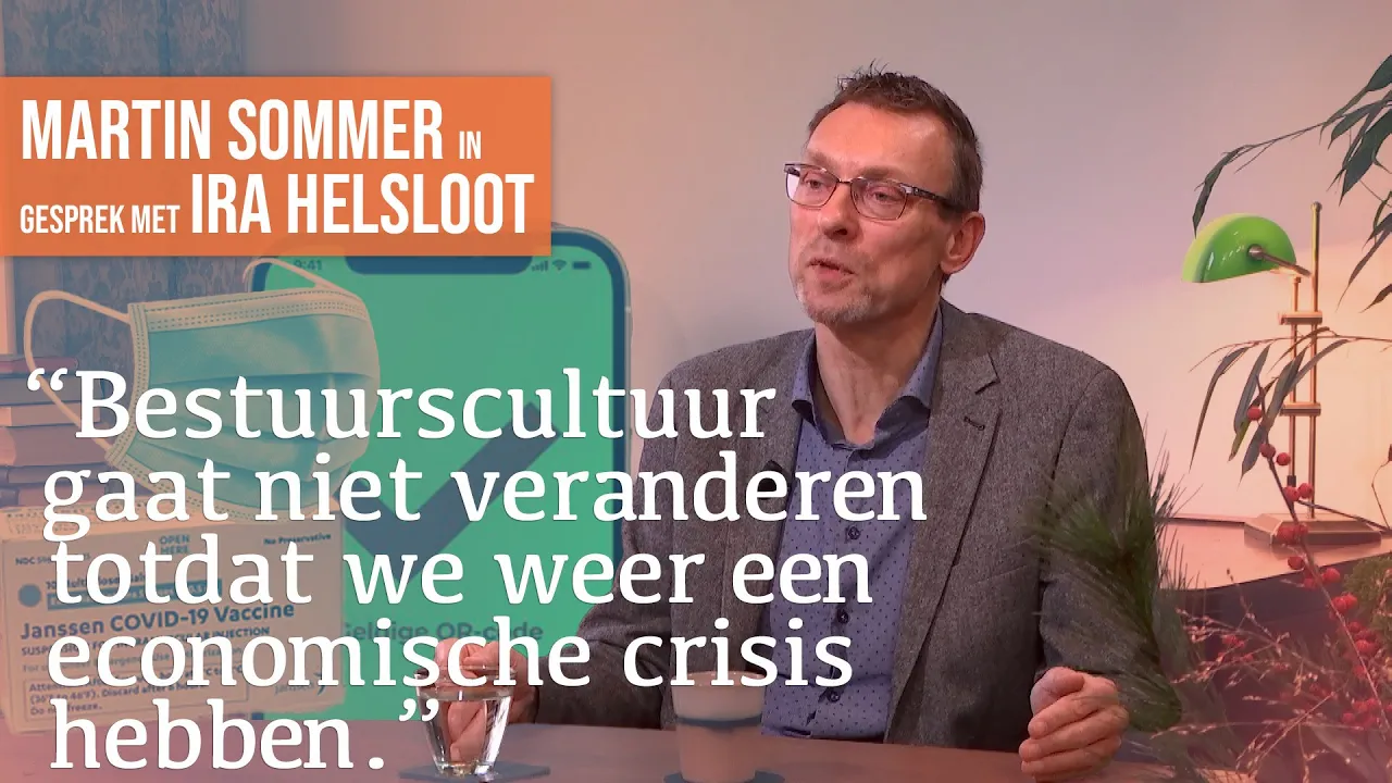 Groningen en corona. Ira Helsloot slaat terug! | Martin Sommer in gesprek met Ira Helsloot