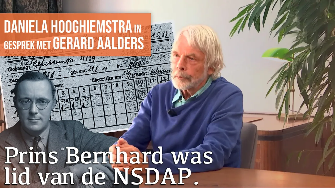 Hoe Gerard Aalders het lidmaatschap van de NSDAP van prins Bernhard blootlegde