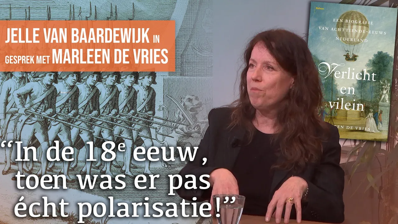 Publieke debat ontstaat in 18e eeuw | Gesprek met Marleen de Vries