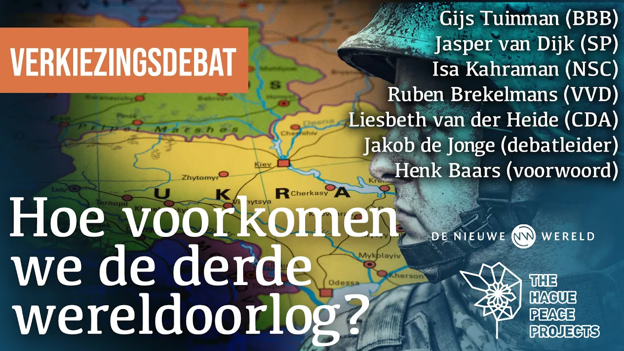 Hoe komt er vrede in Oekraïne?  | Verkiezingsdebat