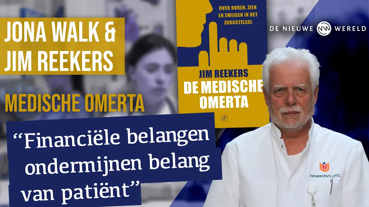 Zwijgcultuur in het ziekenhuis: "Ineens zijn je ogen open: hier klopt niets van" | #1780 Jim Reekers