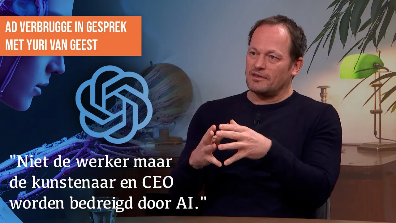 'Chat GPT is meest impactvolle technologie sinds het internet' | Gesprek met Yuri van Geest