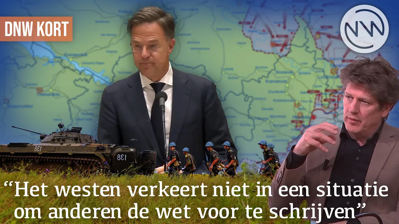 De ambitiemoraliteit van Rutte en de oorlog in Oekraïne | DNW Kort