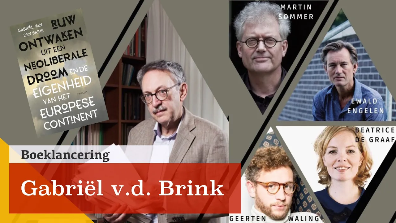 Boeklancering Ruw Ontwaken uit een Neoliberale Droom van Gabriël van den Brink