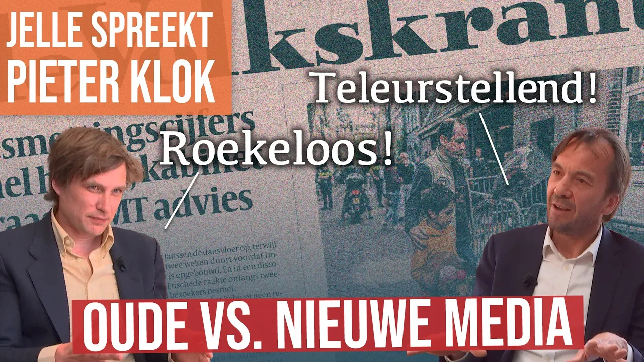 Hoofdredacteur Volkskrant: "Mainstream media worden constant aangevallen!" | #1941 Pieter Klok