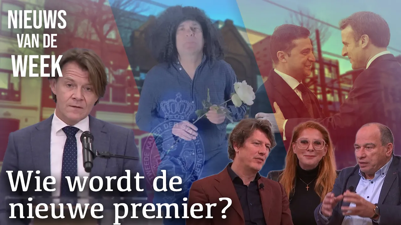 Zoektocht naar nieuwe premier, Hans Teeuwen, het Holocaustmuseum, Oekraïne | Nieuws v/d Week