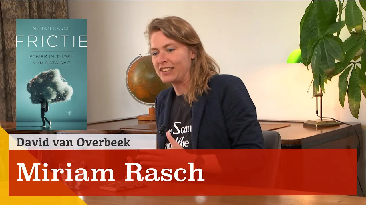 Hoe dataïsme onze menselijkheid op het spel zet. Een gesprek met Miriam Rasch.