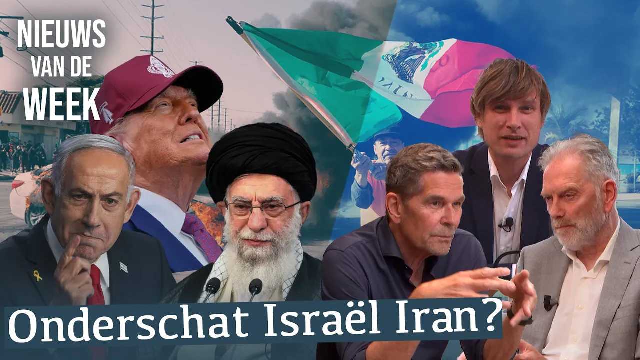 Israël - Iran; rellen LA en Noord-Ierland; fusie PvdA - GL; Wilders e.m. | #1974 Nieuws van de week