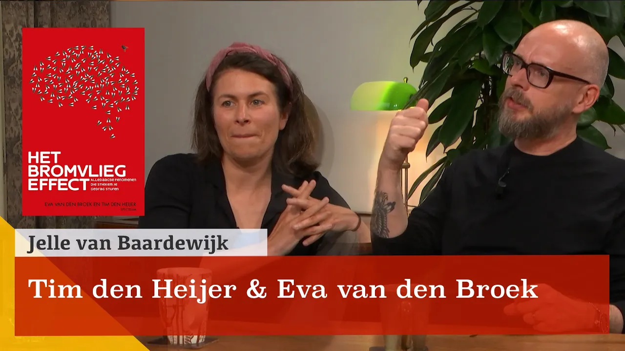 Bromvliegen: hoe bedrijven ons gedrag beïnvloeden. Met Tim den Heijer & Eva van den Broek