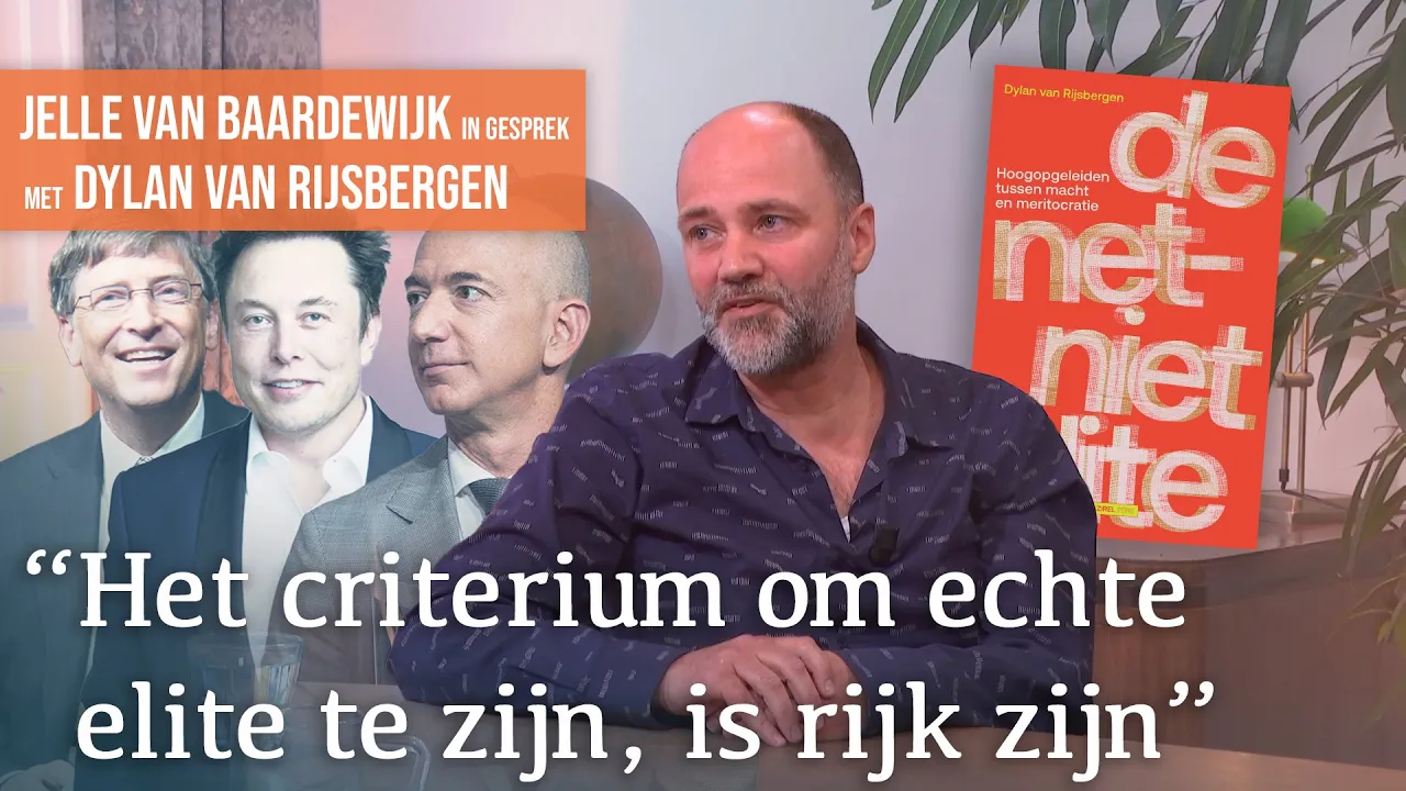 Culturele vs. financiële elite: wie heeft de macht? | Gesprek met Dylan van Rijsbergen