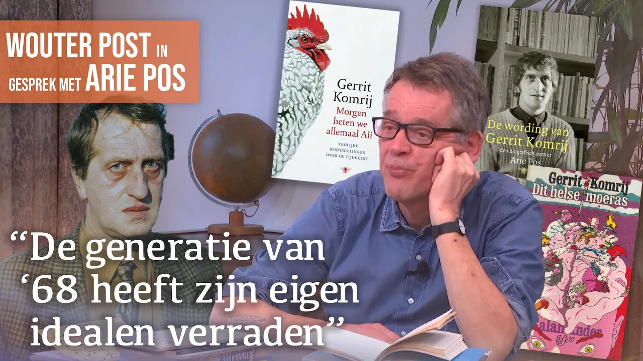 80 jaar Komrij! Gebroken dandybode van ons multicultureel boomerdrama | Gesprek met Arie Pos
