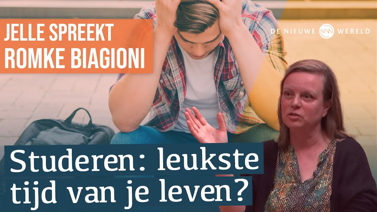 "Helft studenten heeft angst- en stemmingsproblematiek" | #1858 Romke Biagioni