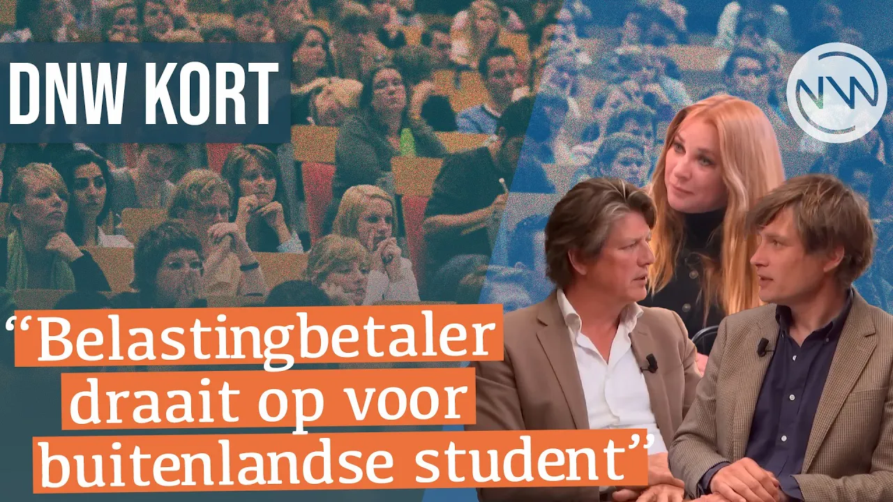 "Aantal internationale studenten is doorgeslagen" | DNW Kort